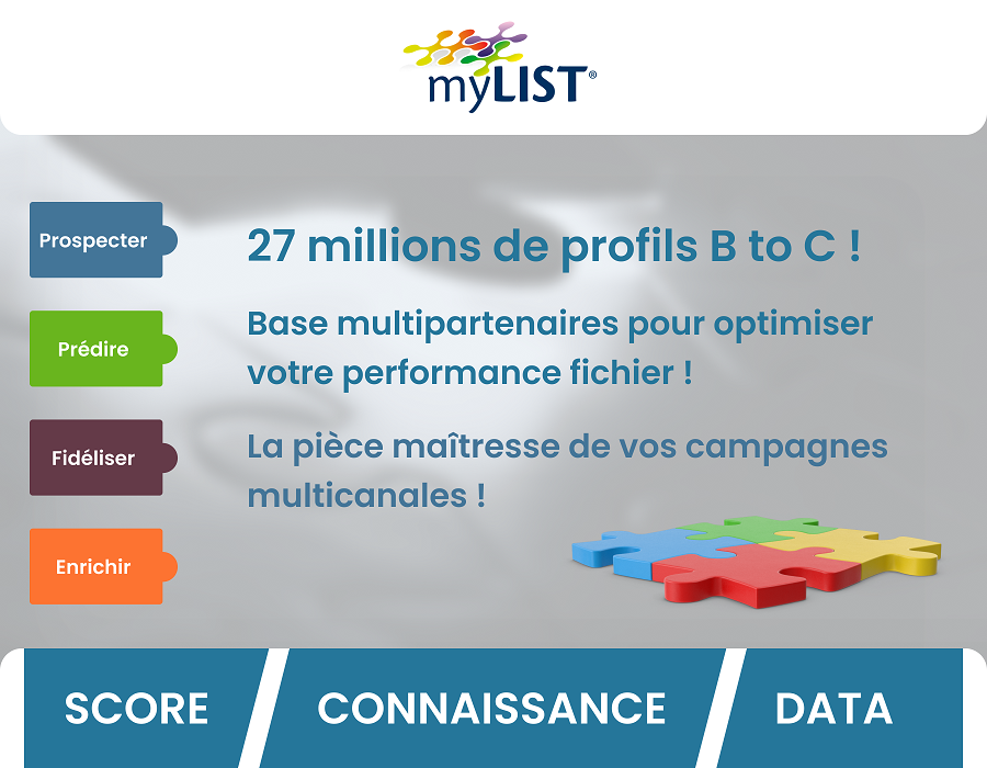 myLIST, un outil pour optimiser vos campagnes