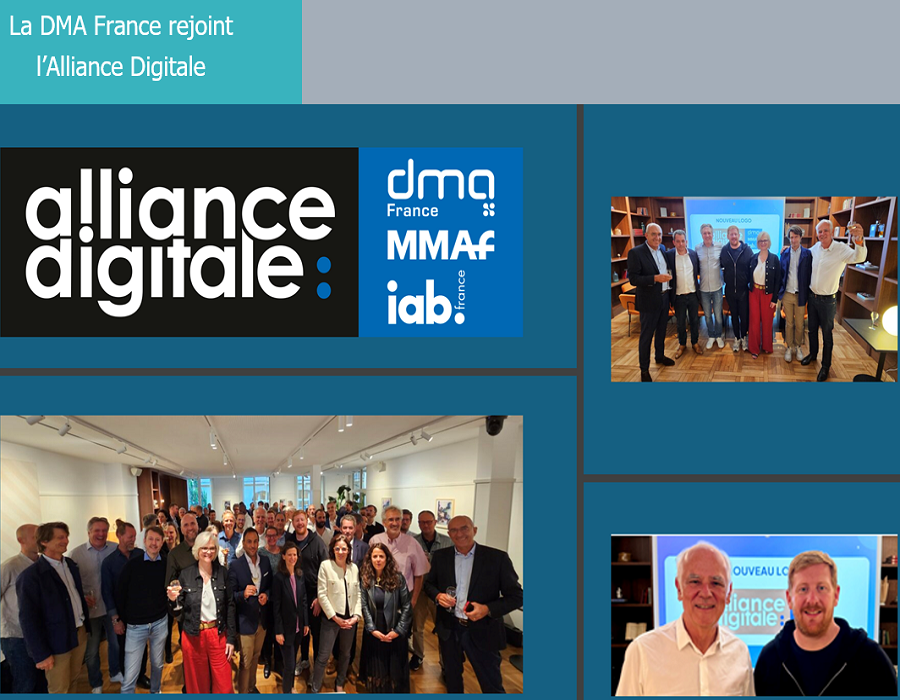 L’association professionnelle DMA France rejoint l’Alliance Digitale