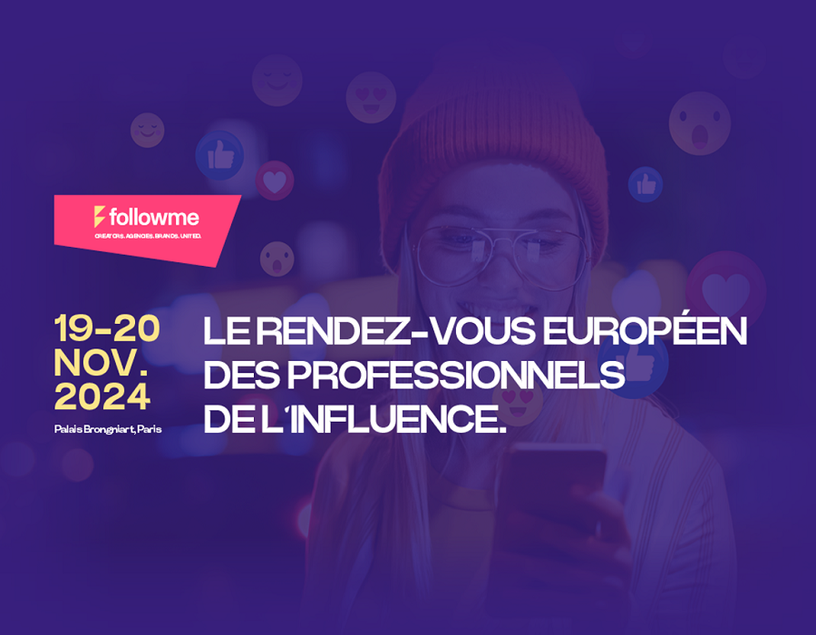 Le premier salon pour les professionnels du marketing d'influence et les créateurs de contenu européens.